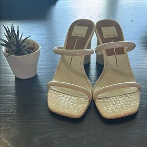 Dolce Vita Cream Sandals